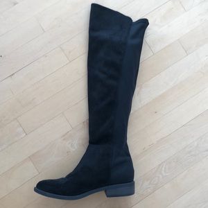 Suede Over the Knee Boot